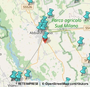 Mappa Via Filippo Tommaso Marinetti, 20081 Abbiategrasso MI, Italia (6.0755)