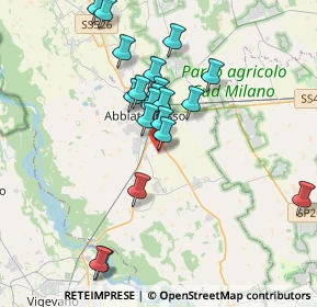 Mappa Via Filippo Tommaso Marinetti, 20081 Abbiategrasso MI, Italia (3.497)