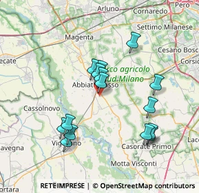 Mappa Via Filippo Tommaso Marinetti, 20081 Abbiategrasso MI, Italia (6.79333)