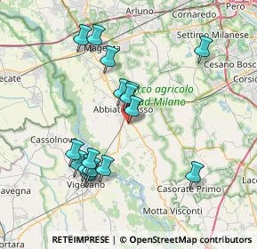 Mappa Via Filippo Tommaso Marinetti, 20081 Abbiategrasso MI, Italia (7.255)