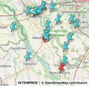 Mappa Via Filippo Tommaso Marinetti, 20081 Abbiategrasso MI, Italia (8.5765)