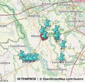 Mappa Via Filippo Tommaso Marinetti, 20081 Abbiategrasso MI, Italia (6.335)