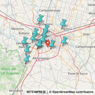 Mappa Via Francesco Foscari, 35127 Padova PD, Italia (5.82571)