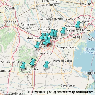 Mappa Via Francesco Foscari, 35127 Padova PD, Italia (11.2425)