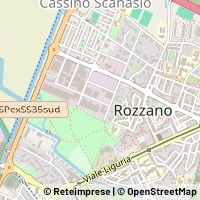 Mapa Rozzano