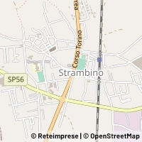 地図 Strambino