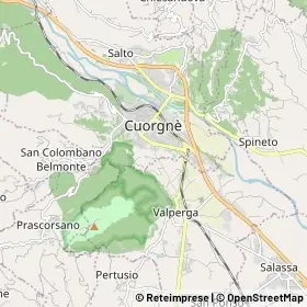 Mappa Cuorgnè