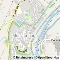 Kaart Monzambano