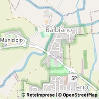 Karte Colturano