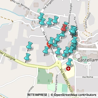 Mappa Via Barengo, 10081 Castellamonte TO, Italia (0.22593)