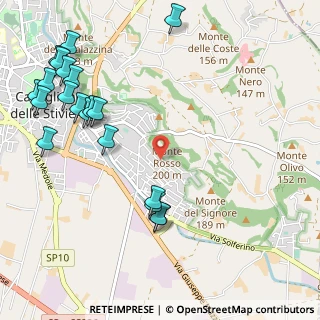 Mappa Via Monterosso, 46043 Castiglione delle Stiviere MN, Italia (1.373)