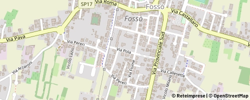 Mappa Fossò