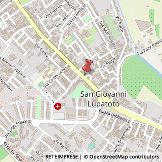 Mappa Via Madonnina, 50, 37057 San Giovanni Lupatoto, Verona (Veneto)