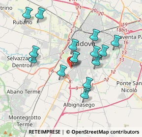 Mappa Via Belluno, 35142 Padova PD, Italia (3.32)