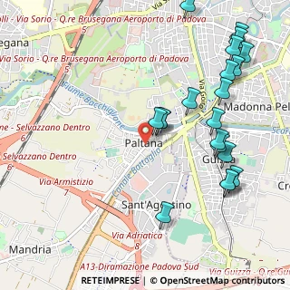 Mappa Via Belluno, 35142 Padova PD, Italia (1.233)