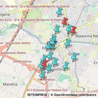 Mappa Via Belluno, 35142 Padova PD, Italia (0.8)