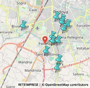 Mappa Via Belluno, 35142 Padova PD, Italia (1.60385)
