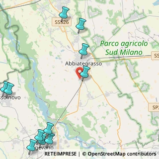 Mappa Via Eugenio Mor, 20081 Abbiategrasso MI, Italia (6.63909)