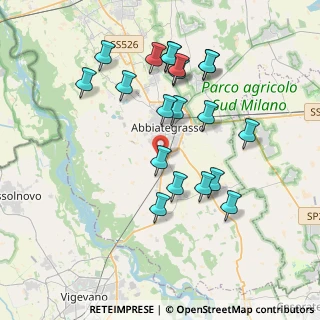 Mappa Via Eugenio Mor, 20081 Abbiategrasso MI, Italia (3.7735)