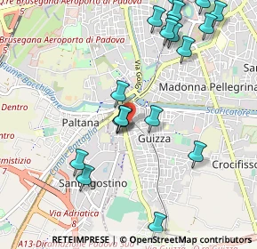 Mappa Via Manuele Crisolora, 35125 Padova PD, Italia (1.2035)