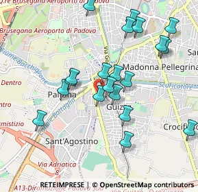 Mappa Via Manuele Crisolora, 35125 Padova PD, Italia (0.9535)