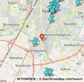 Mappa Via Manuele Crisolora, 35125 Padova PD, Italia (2.96)