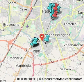 Mappa Via Manuele Crisolora, 35125 Padova PD, Italia (1.88)