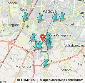Mappa Via Manuele Crisolora, 35125 Padova PD, Italia (1.43273)