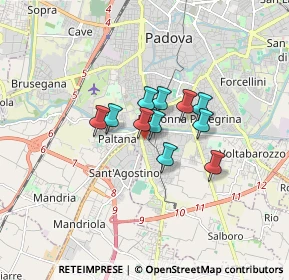 Mappa Via Manuele Crisolora, 35125 Padova PD, Italia (0.99818)