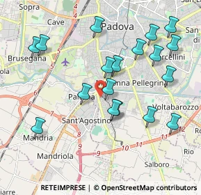 Mappa Via Manuele Crisolora, 35125 Padova PD, Italia (2.06722)