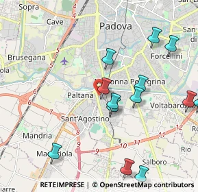 Mappa Via Manuele Crisolora, 35125 Padova PD, Italia (2.41643)