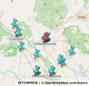 Mappa Via Pasquale Educ, 10081 Castellamonte TO, Italia (4.04765)