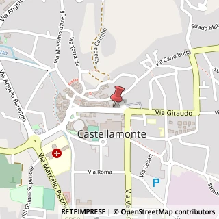 Mappa Via Medaglia D'Oro Educ Pasquale, 47, 10081 Castellamonte, Torino (Piemonte)