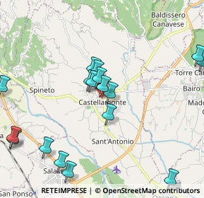 Mappa Via Pasquale Educ, 10081 Castellamonte TO, Italia (2.25529)