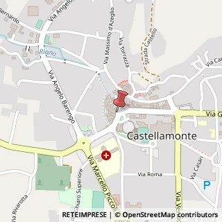 Mappa Piazza Martiri della Libertà, 21, 10081 Castellamonte, Torino (Piemonte)