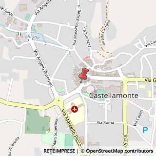 Mappa Piazza Martiri della Libertà, 17, 10081 Castellamonte, Torino (Piemonte)