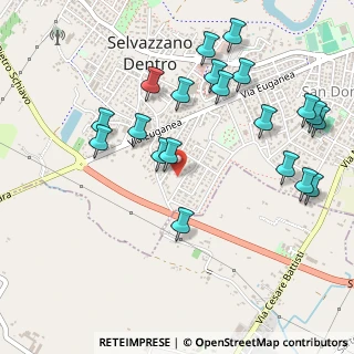 Mappa Via Ferdinando Magellano, 35030 Selvazzano Dentro PD, Italia (0.5625)