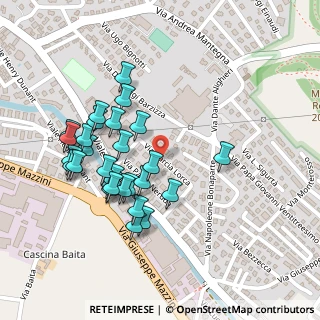 Mappa Via Garcia Lorca, 46043 Castiglione delle Stiviere MN, Italia (0.22143)