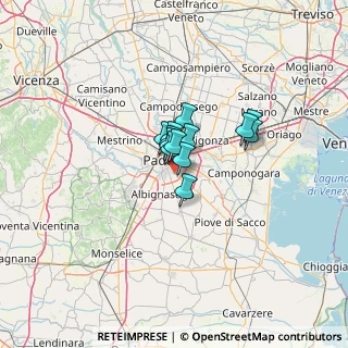 Mappa Via Domenico Flabanico, 35127 Padova PD, Italia (6.28077)