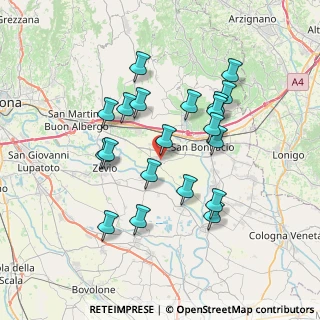 Mappa Via del Commercio, 37050 Belfiore VR, Italia (6.695)