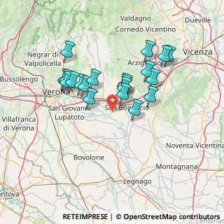 Mappa Via del Commercio, 37050 Belfiore VR, Italia (12.297)