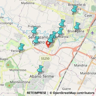 Mappa Via Colombo C., 35030 Selvazzano Dentro PD, Italia (1.76091)