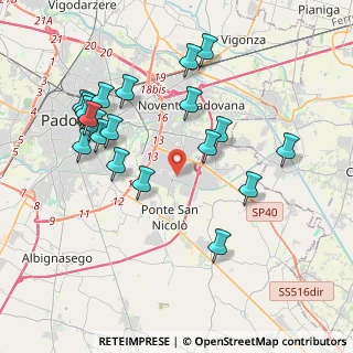 Mappa Via Romania, 35127 Padova PD, Italia (4.102)