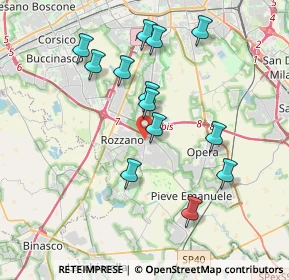 Mappa Via Gianni Mazzocchi, 20089 Rozzano MI, Italia (3.64769)