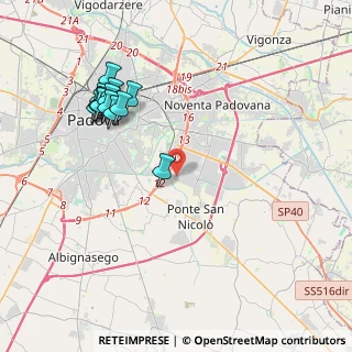 Mappa Via Inghilterra 16 c, 35127 Padova PD, Italia (4.25154)