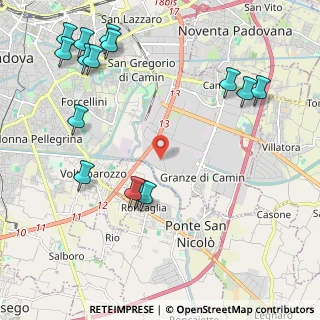 Mappa Via Inghilterra 16 c, 35127 Padova PD, Italia (2.698)
