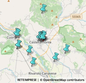 Mappa Via Cesare Balbo, 10081 Castellamonte TO, Italia (2.72765)