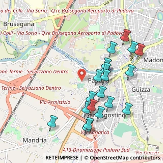 Mappa Via Rovigo, 35142 Padova PD, Italia (1.036)