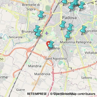 Mappa Via Rovigo, 35142 Padova PD, Italia (2.71615)