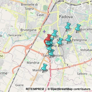 Mappa Via Rovigo, 35142 Padova PD, Italia (1.32364)